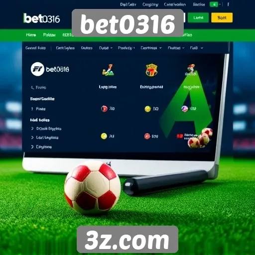 Recursos e funcionalidades do site bet0316